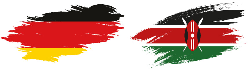 Kenia, Deutschland